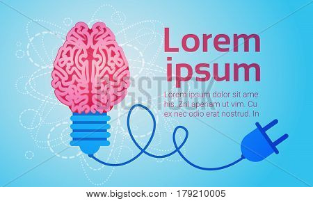 Brainstorming Briefing New Business Startup Idea Creative Concept Flat Vector Illustration