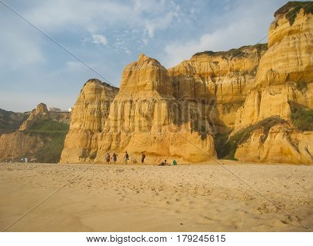Beach At Valle Furado, Portugal