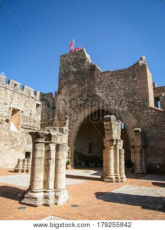 Adrada Castle, Avila, Castilla Y Leon, Spain
