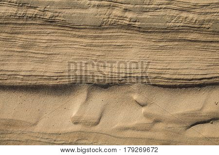 Sand dunes of Liwa desert in Abu Dhabi