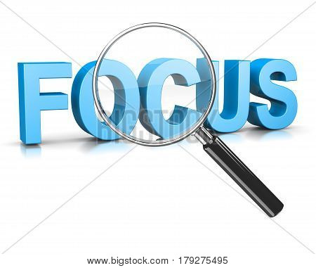 Magnifier Focus Text
