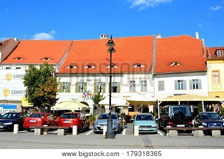Market Square.Sibiu is one of the most important cultural centres of Romania and was designated the European Capital of Culture for the year 2007, along with the city of Luxembourg
