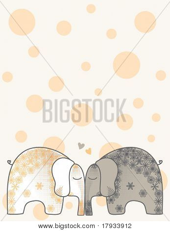 Elefant-Liebe