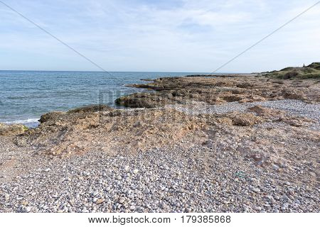 The Mediterranean Coast A Sunny Day In Alcocebre