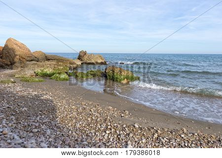 The Mediterranean Coast A Sunny Day In Alcocebre