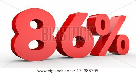 Eighty Six Percent Off. Discount 86 %.