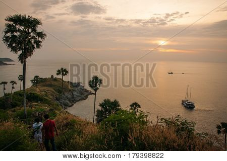 Sunset At Nay Harn, Phuket, Thailand
