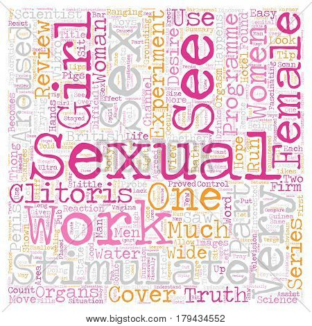 Did You See Truth About Female Desire Part text background wordcloud concept