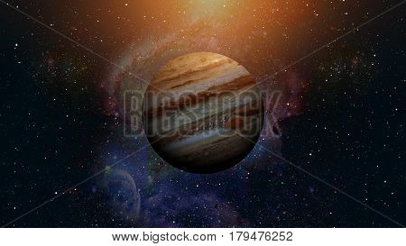 Solar System - Jupiter. It Is The Largest Planet In The Solar System.