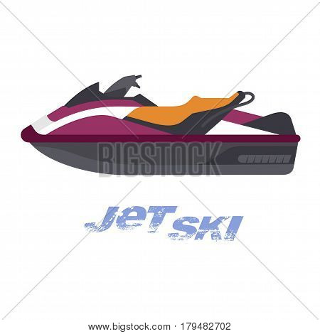 Illustration Of Jet Ski