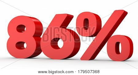 Eighty Six Percent Off. Discount 86 %.