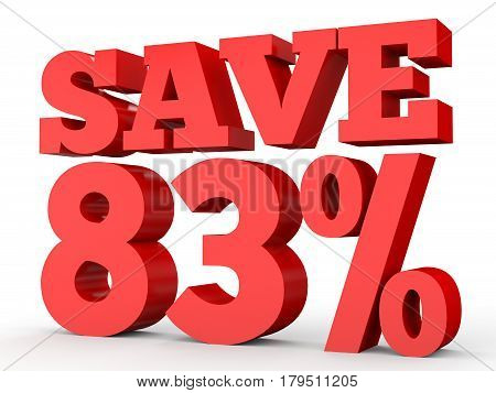 Eighty Three Percent Off. Discount 83 %.