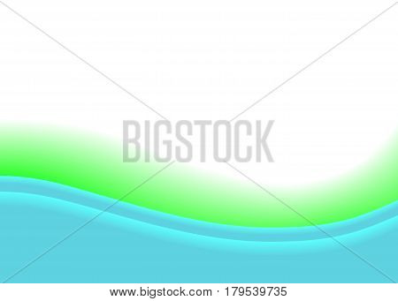 Vector abstract modern simple wavy background. Background with marine color waves.