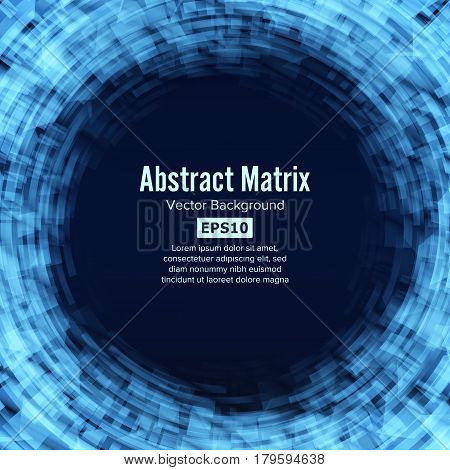 Sci-fi Abstract Matrix Futuristic Technology Background illustration