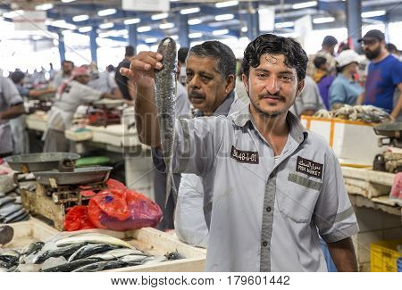 Old Dubai Fishmarket In Deira