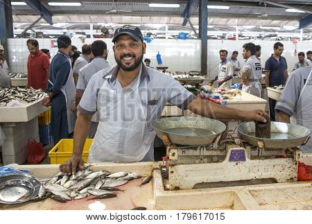Old Dubai Fishmarket In Deira