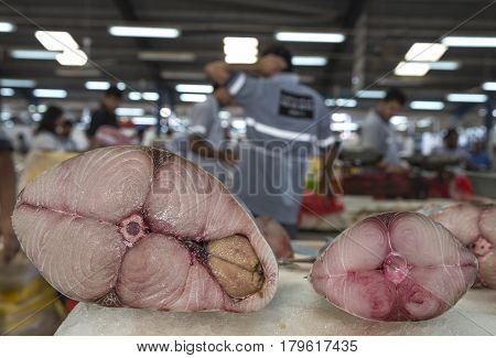 Old Dubai Fishmarket In Deira