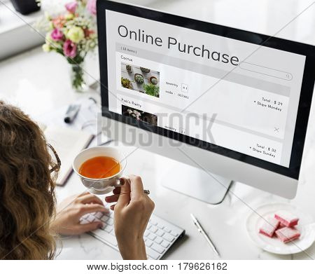 E-Commerce Online Shopping Plant Sale