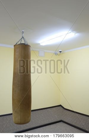 Empty boxing hall
