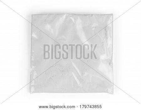 Talc powder bag isolated on white Heroin, Coke, Lacing, Cocaine, Decoy, Fishinghook