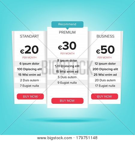 Pricing Business Vector &amp; Photo (Free Trial) | Bigstock