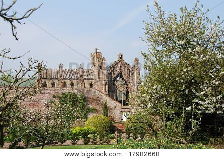 Haver på Melrose Abbey