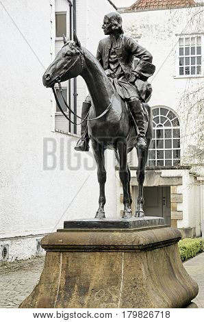 John Wesley Statue
