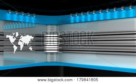Tv Studio. Red Studio. Backdrop For Tv Shows .tv On Wall. News Studio. The Perfect Backdrop For Any