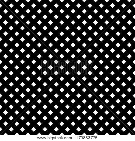 Repeatable Geometric Texture. Seamless Minimalist Monochrome Pattern.