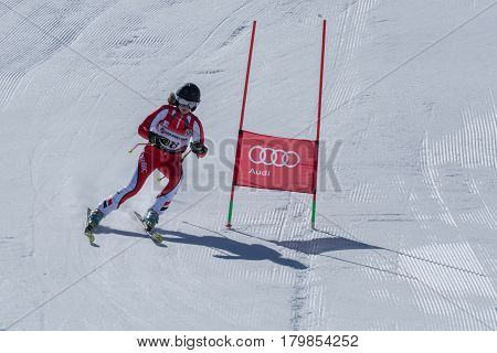 Diana Baptista During The Ski National Championships