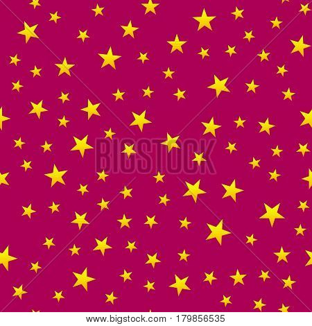 Seamless Pattern, Texture With Random, Scattered Shapes