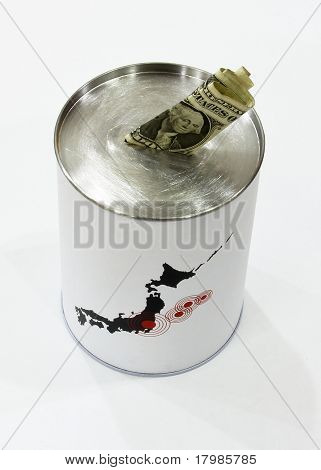 Donatie voor Japan