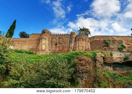 View On Queen Darejan's Palace In Tbilisi, Georgia