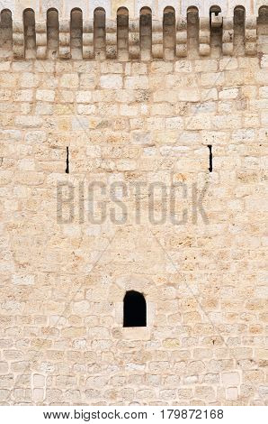 medieval tower in Daroca, Zaragoza, Aragon, Spain