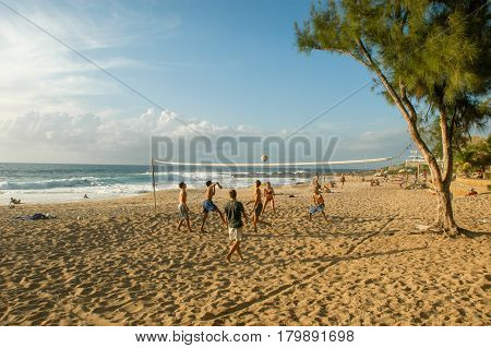 The Beach Of Boucan Canot On La Reunion Island, France