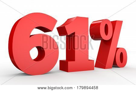 Sixty One Percent Off. Discount 61 %.