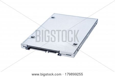 Solid State Drive Ssd Isolated On White Background.
