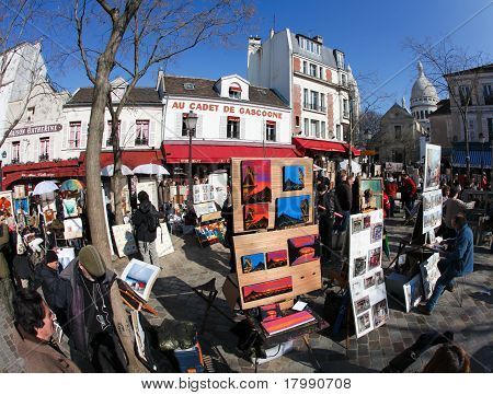 Place Du Tertre, Paris
