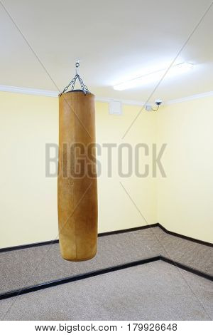 Empty boxing hall