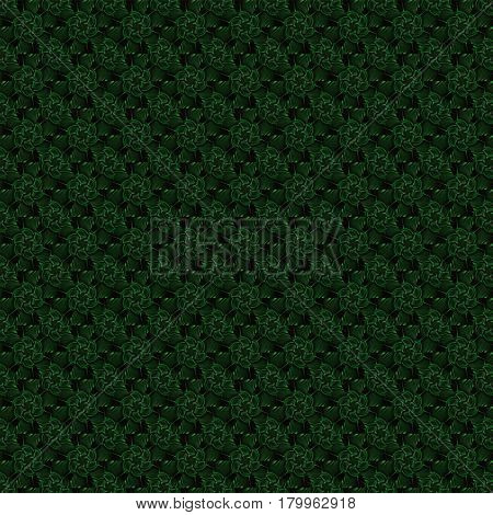 Abstracts Seamless Floral Pattern. Background From Various Flowers. Toned Green Blue Red Yellow Viol