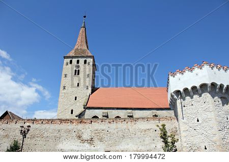 Aiud medieval fortress in Alba county - Transylvania Romania