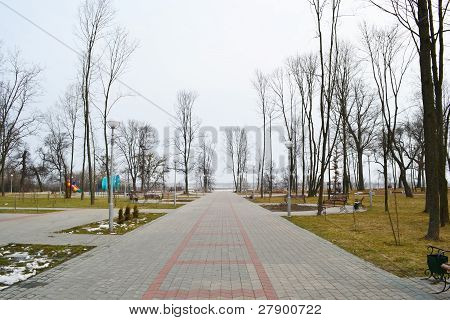 Parco nella città di Stolin