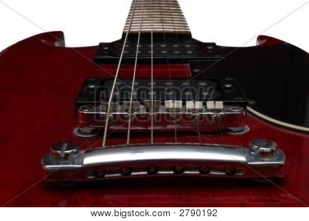 Gitarr på nära håll
