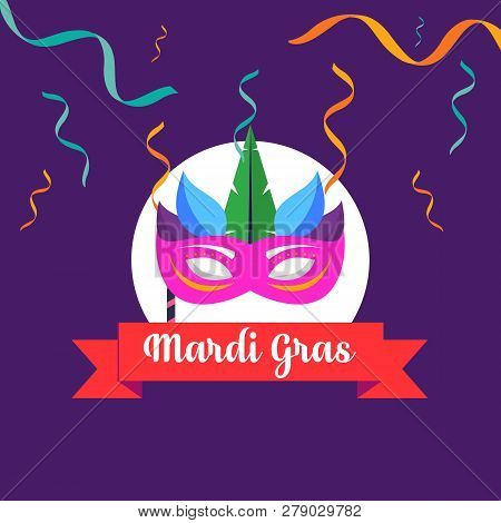Mardi Gras Carnival Illustrat...