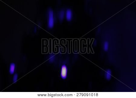 Garland Lights Boche, Dark Blue Purple Backdrop Background
