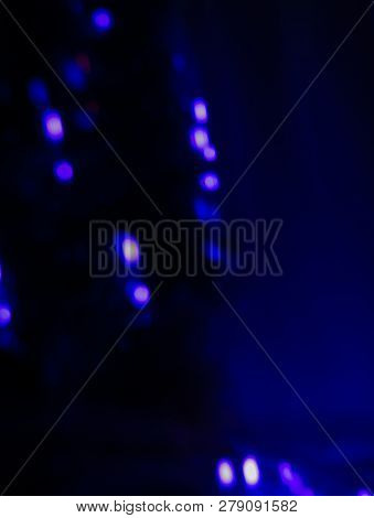 Garland Lights Boche, Dark Blue Purple Backdrop Background