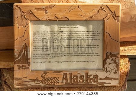 September 14, 2018 - Juneau, Alaska: Biography Of Tlingit Artist Kaax Tseen.