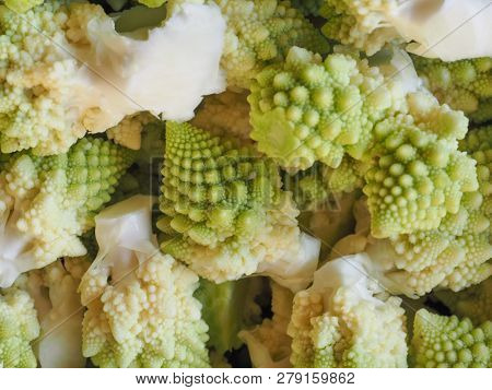 Romanesco Broccoli Vegetables Food