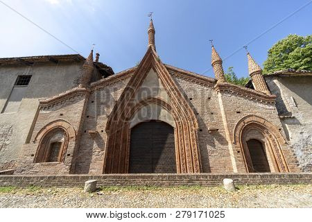 Abbey Of Sant'antonio Di Ranverso In Piedmont, Italy