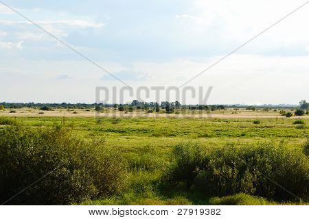 Paesaggio estivo vicino Stolin